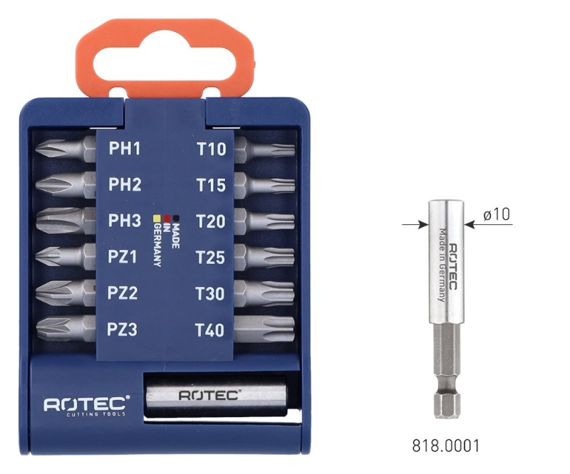 Afbeeldingen van Bit-set BASIC incl. bith., bits PH, PZ en TX, 13-dlg