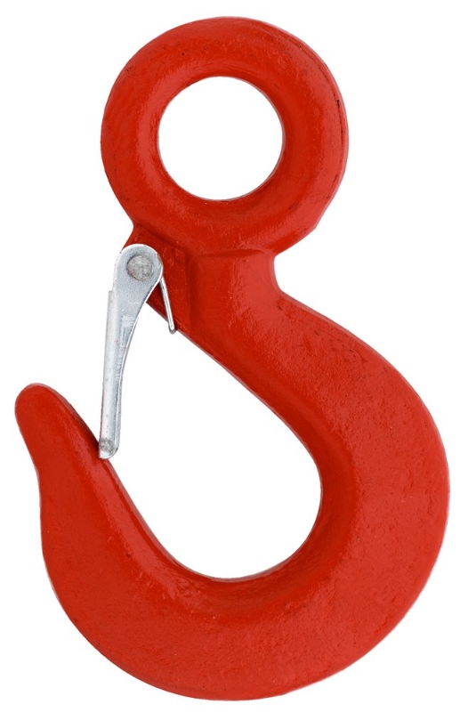 Afbeeldingen van Lasthaak met oog/klep 1000kg