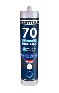 Afbeeldingen van Zettex MS70 wit High Tack 290ml (Flextack)