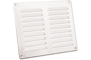 Afbeeldingen van Schoepenrooster 250x200mm aluminium