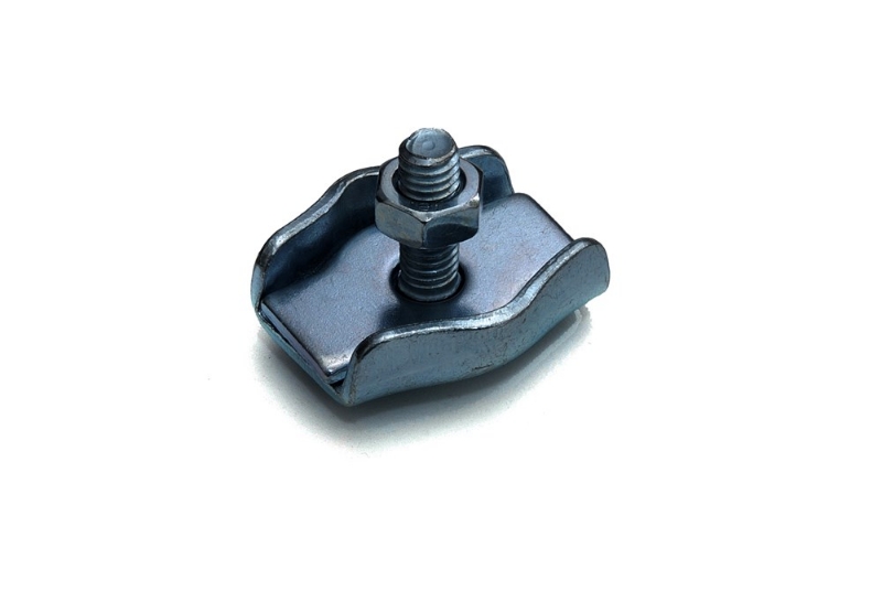 Afbeeldingen van Staaldraadklem simplex / 06 mm / verzinkt