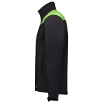 Afbeeldingen van SOFTSHELL BICOLOR NADEN BLACKLIME XL