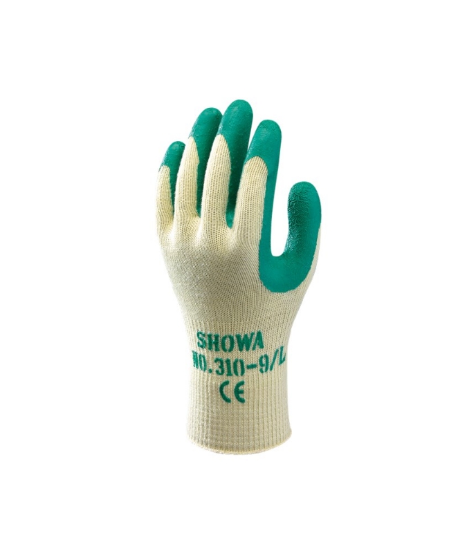 Afbeeldingen van Showa 310 Latex groen/geel, mt 9-L