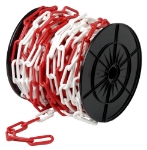 Afbeeldingen van Kunststof ketting 06mm / rood-wit