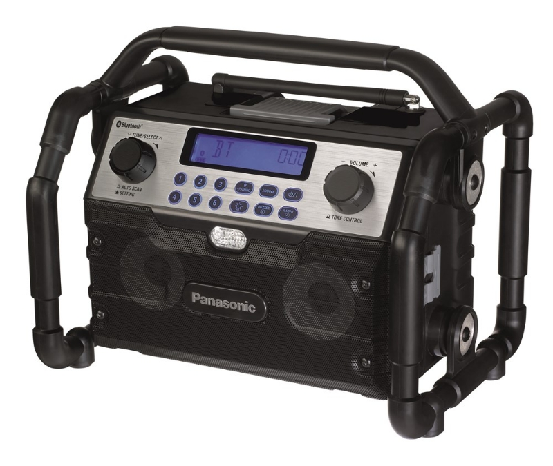 Afbeeldingen van Panasonic Draagbare Radio dual voltage 14.4V/18V