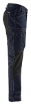 Afbeeldingen van Blåkläder/Service werkbroek denim stretch/1459/Marineblauw/Zwart/C52