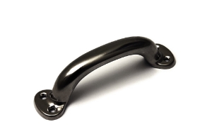 Afbeeldingen van Holle greep 125 mm vernikkeld