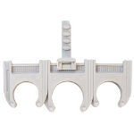 Afbeeldingen van Schnabl Euroclip EC19 19mm-3/4 licht-grijs