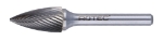 Afbeeldingen van HM-Stiftfrees, model G, Z3 / Spiraalvertand / ø6x18x50xø6