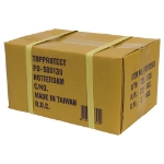 Afbeeldingen van Konvox Spanrubber 20cm zwart doos à 100 st