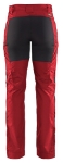 Afbeeldingen van Blåkläder/Dames Service werkbroek Stretch/7159/Rood/Zwart/C38