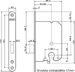 Afbeeldingen van 4Tecx Kastslot profielcilinder RVS 1258/87
