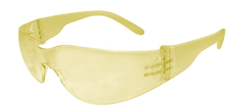 Afbeeldingen van 28-004 Veiligheidsbril Basic Yellow AS
