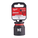 Afbeeldingen van Shockwave™ dop Hex 1/2 kort 24mm-1pc