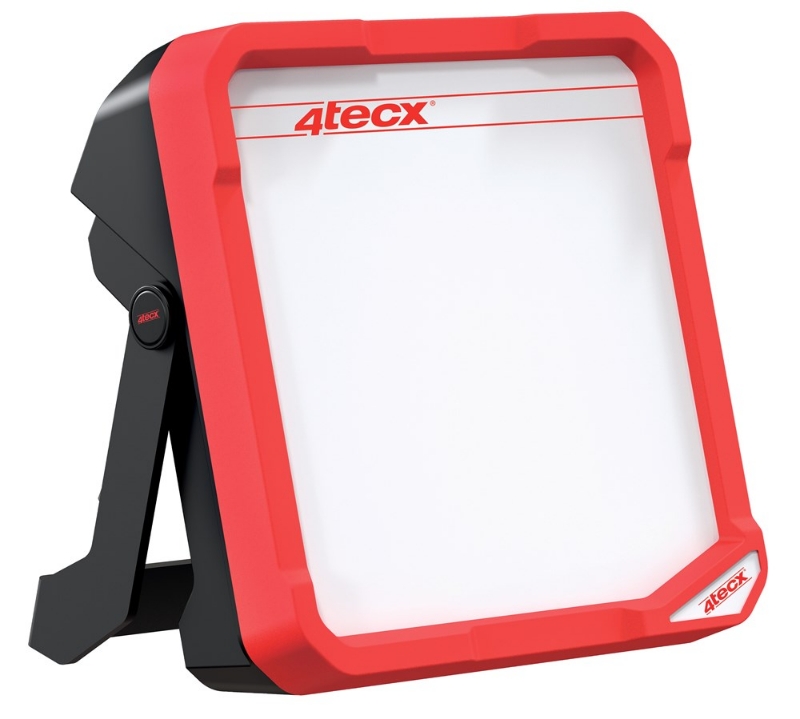 Afbeeldingen van 4Tecx Bouwlamp LED klasse 1 40W 6000 lumen in