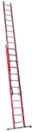 Afbeeldingen van 4Tecx Reformladder 2-delig aluminium 2 x 12 m