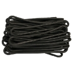 Afbeeldingen van Konvox Spanrubber 20cm zwart doos à 100 st