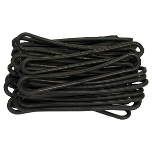 Afbeeldingen van Konvox Spanrubber 20cm zwart doos à 100 st