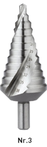 Afbeeldingen van HSS Trappenboor Nr.3 / ø6-38