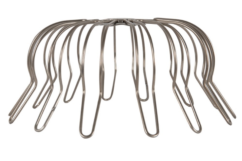 Afbeeldingen van Boldraadrooster ø 140-160mm RVS