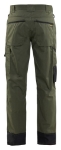 Afbeeldingen van Blåkläder/Garden werkbroek/1454/Army Groen/Zwart/C48