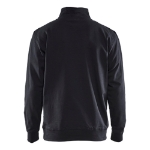 Afbeeldingen van Blåkläder/Sweatshirt Jersey 1/2 rits/3365/Zwart/M