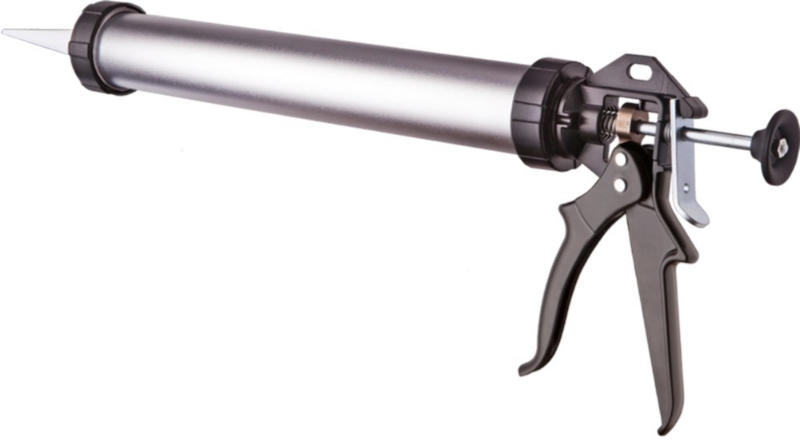 Afbeeldingen van Bostik Closed Barrel Manual Gun 400 ml Zilver met zwart