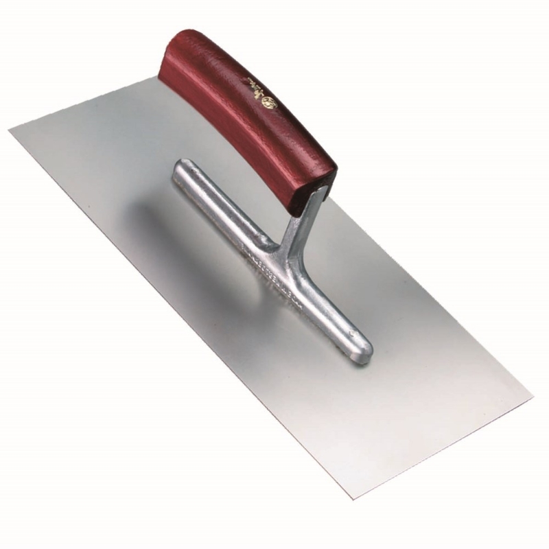 Afbeeldingen van Plakspaan met gebogen greep 280x120