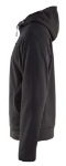 Afbeeldingen van Blåkläder/Hoodie met rits/3363/Zwart/Donkergrijs/XXL