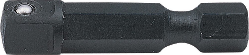 Afbeeldingen van 1/4" aansluitstuk tbv. 1/4" dop L=50mm