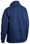 Afbeeldingen van Blåkläder/Sweatshirt bi-colour met halve rits/3353/Marineblauw/Korenblauw/M