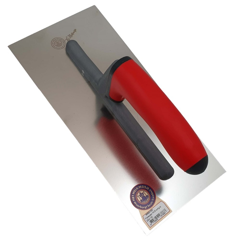 Afbeeldingen van Plakspaan RVS softgrip 4 mm get.280x130