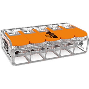 Afbeeldingen van WAGO 5V verbindingsklem t/m 6mm²