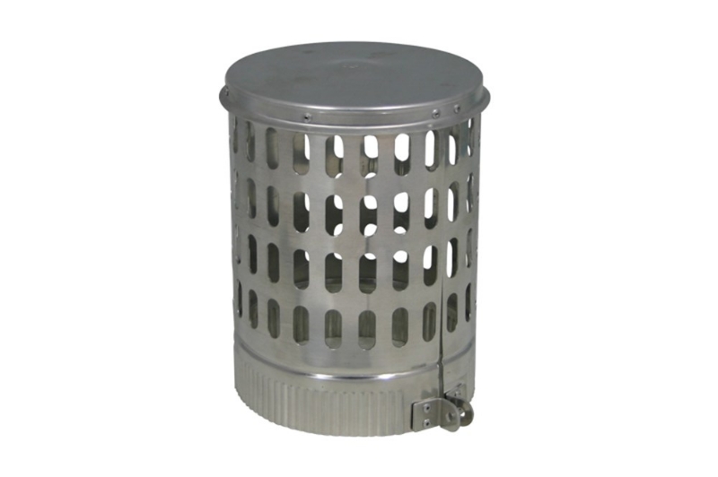 Afbeeldingen van Aluminium kraaienkap ø 120mm aluminium