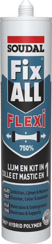 Afbeeldingen van Soudal Fix-All zwart (Flexi)