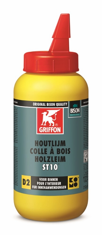 Afbeeldingen van Griffon Houtlijm ST10® Flacon 750 g NL/FR/DE