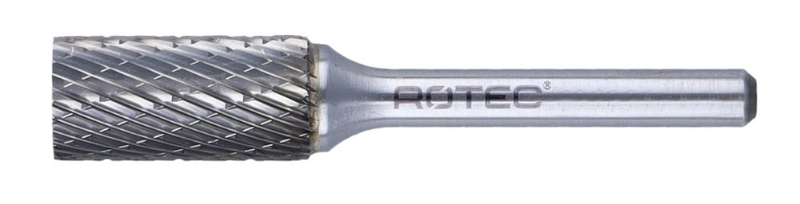 Afbeeldingen van HM-Stiftfrees, model A, Z6 / Kruisvertand / ø9,6x19x64xø6