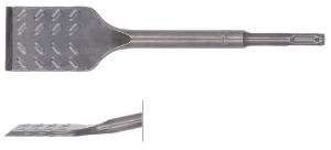 Afbeeldingen van SDS-plus Tegelbeitel, gebogen, V-Breaker, 50x