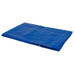 Afbeeldingen van Konvox Bouwhekkleed 150gr blauw 1.76x3.41m