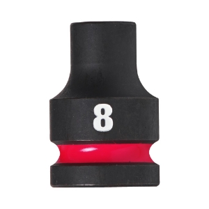 Afbeeldingen van Shockwave™ dop Hex 1/2 kort 8mm-1pc