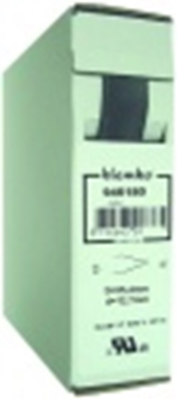 Afbeeldingen van Krimpkous Polyolefin 2:1 In Trekbox Zwart 25,4 > 12,7mm