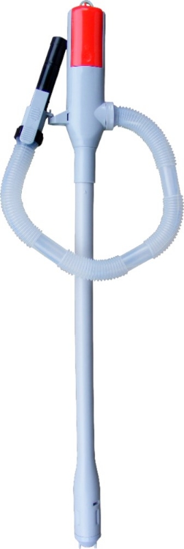 Afbeeldingen van Automatische hevelpomp met auto stop DP-03A-45 transparant/rood