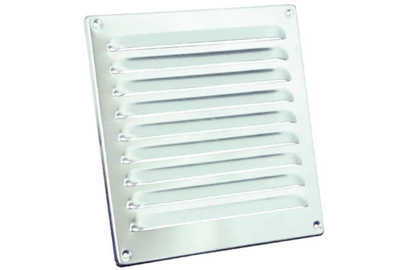 Afbeeldingen van Schoepenrooster 200x200mm aluminium