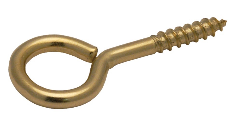 Afbeeldingen van Schroefogen 4.00x25x12 messing