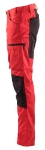 Afbeeldingen van Blåkläder/Service werkbroek stretch/1459/Rood/Zwart/C48