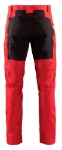 Afbeeldingen van Blåkläder/Service werkbroek stretch/1459/Rood/Zwart/C48