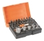 Afbeeldingen van Bit- en doppenset 1/4", voor gleuf-, Phillips-, Pozidriv-, TORX®-, zeskantschroeven - 26-delig
