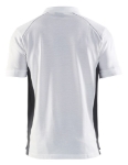 Afbeeldingen van Blåkläder/Poloshirt piqué/3324/Wit/Donkergrijs/XXL