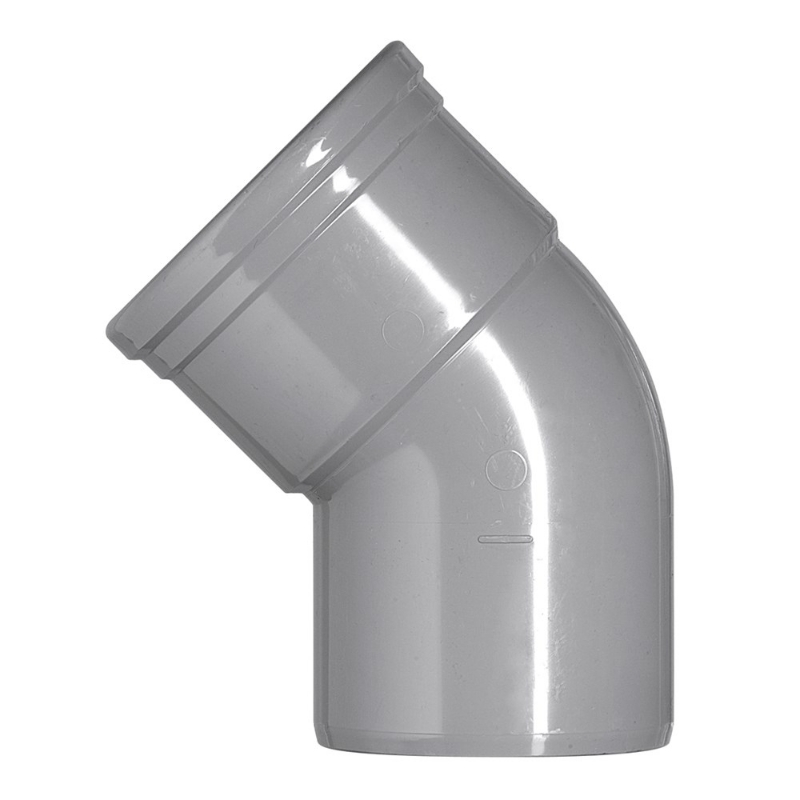 Afbeeldingen van 125mm bocht dw 1xmm 45