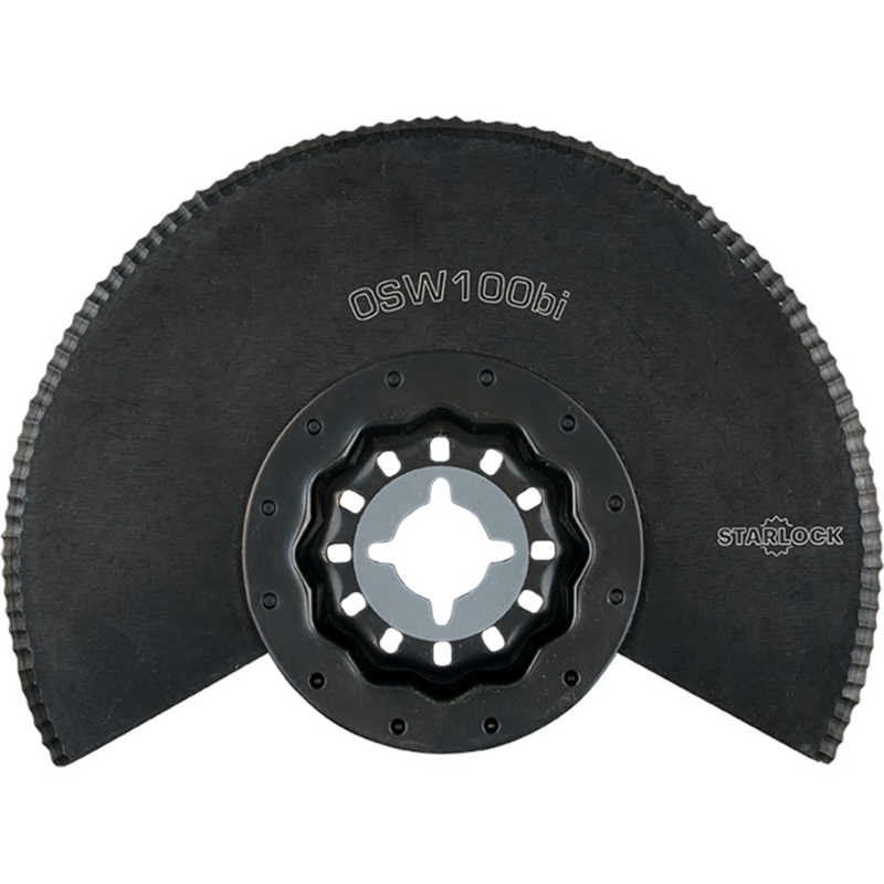 Afbeeldingen van OSW 100bi Starlock segmentzaagblad gekarteld